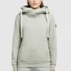 Khujo Rhabea - Hoodie - Blassgrün -Khujo ffa442026f1349c690ff5b5466d7758d